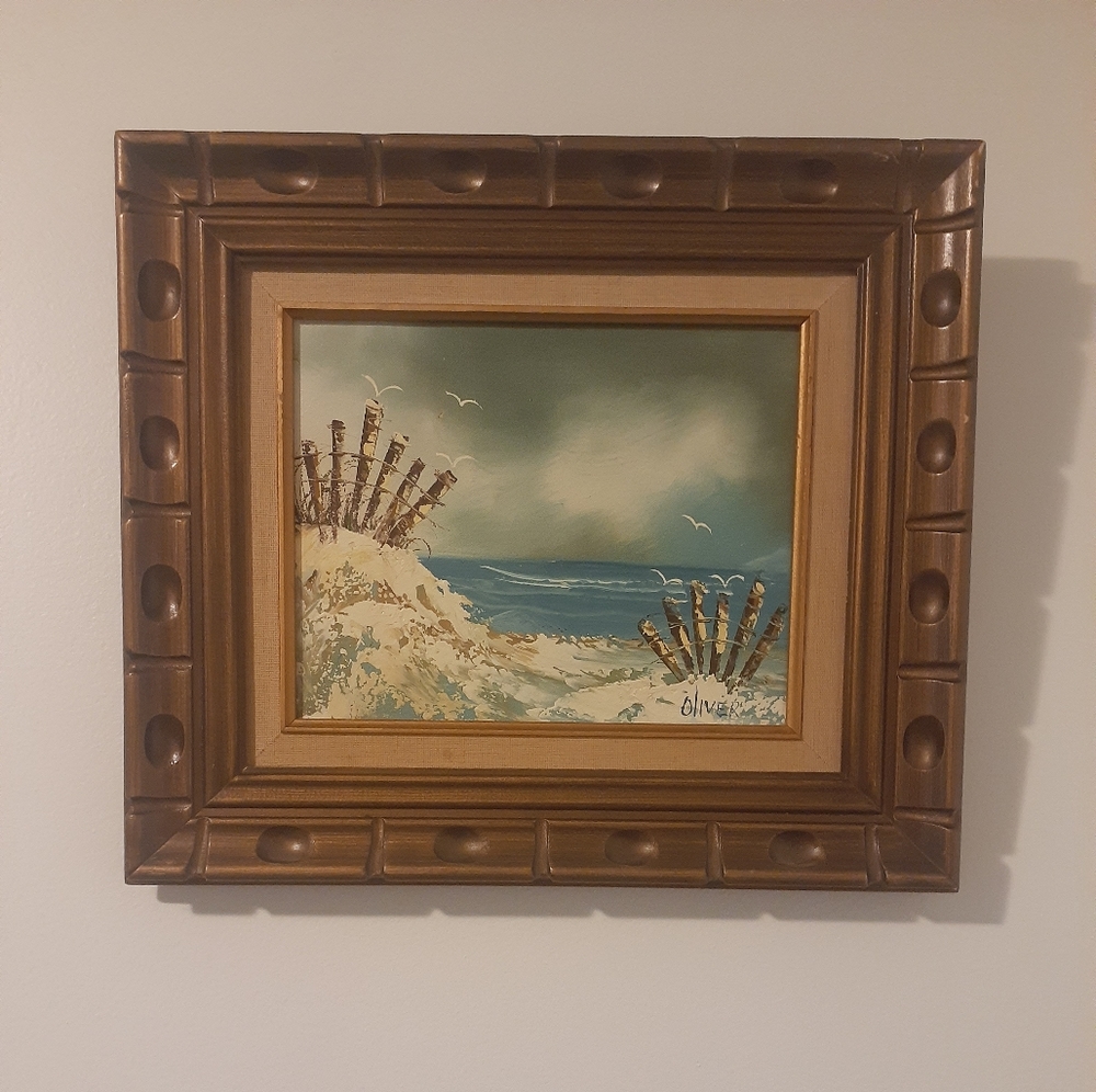 2 Oliver Scenery Paintings (Not Printed Images)